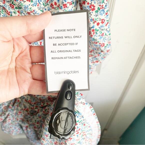 Notes Du Nord Naya Ruched Front Dress Flower Symphony NWT Asymmetrical Hem 8 - Picture 9 of 16